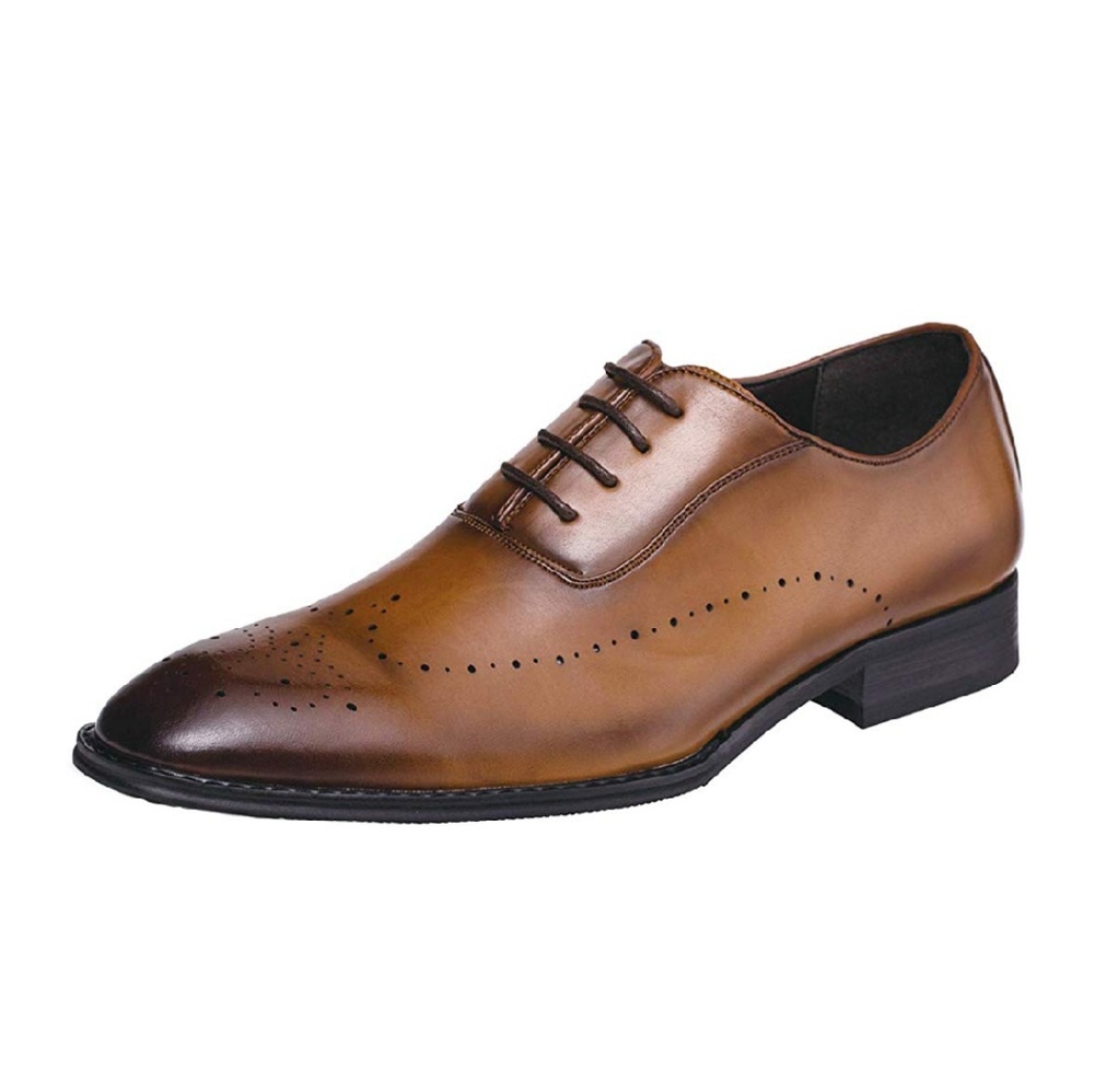 Oxford Business Dress Shoes for Men Lace-up